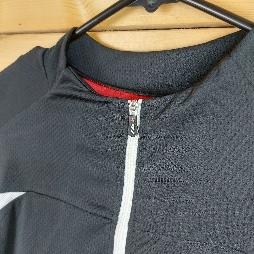 🍄3/50$🍄 Louis Garneau Metz Lite jersey Full Zip Cycling Mountain Bike Shirt XL - Picture 4 of 8